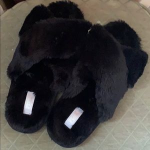 Pink slippers size L